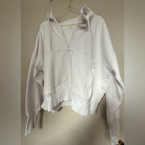 Old Navy Women's Cream Hoodie